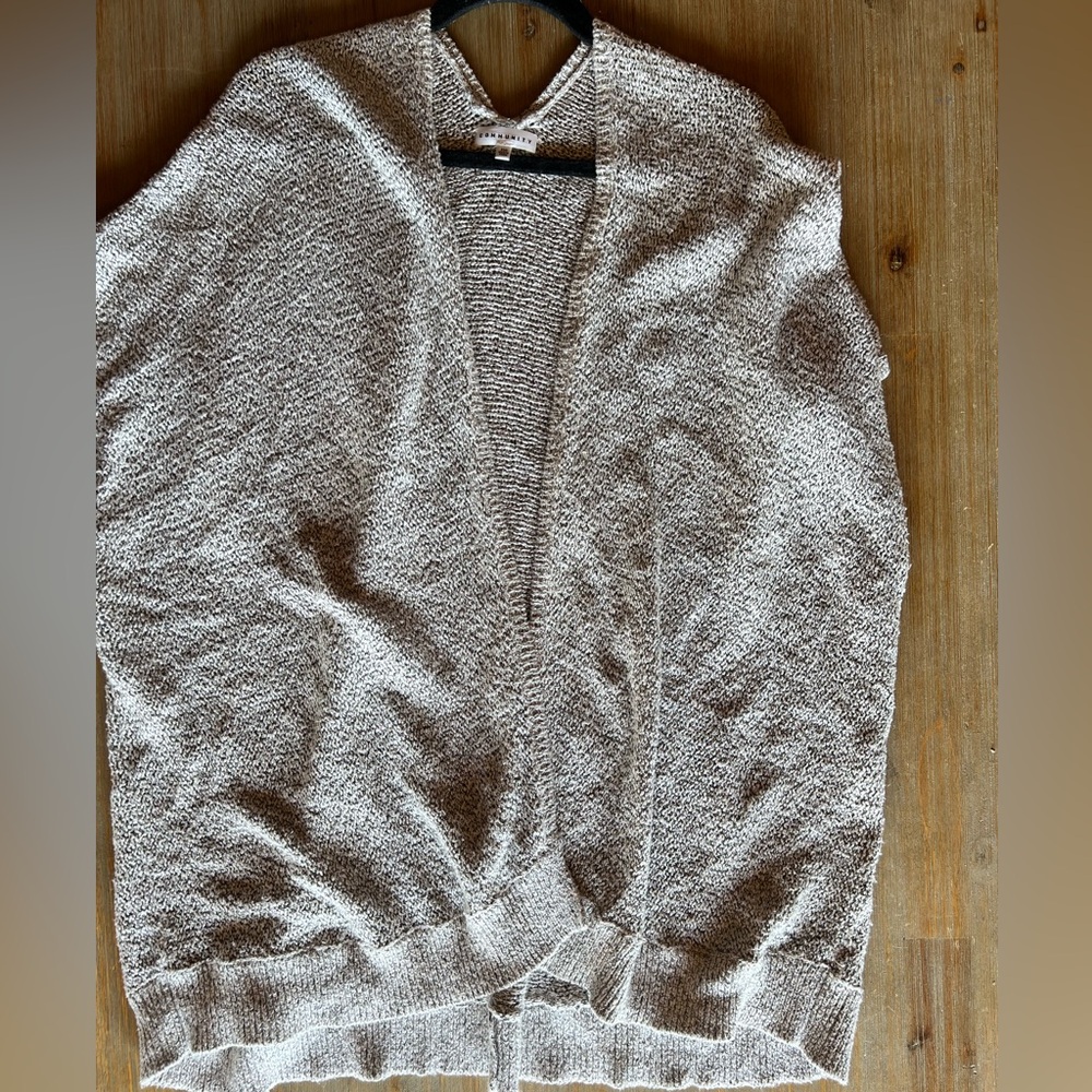 Community slouch sweater